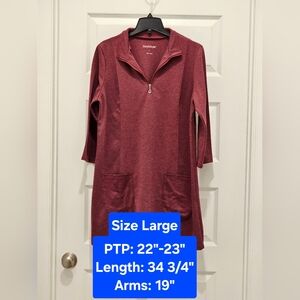 NorthStyle Athleisure Dress, EUC, Size Large